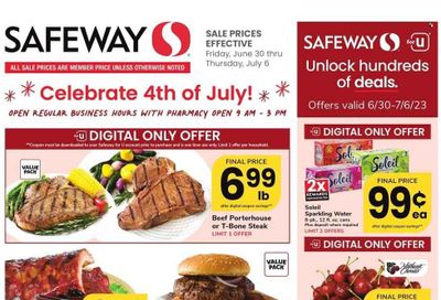 Safeway (DC) Weekly Ad Flyer Specials June 30 to July 6, 2023