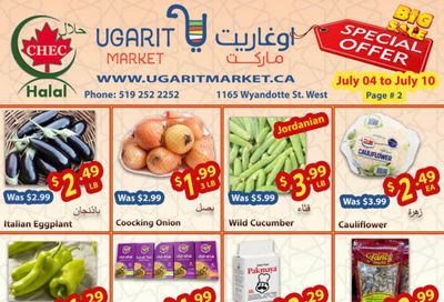 Ugarit Market Flyer July 4 to 10