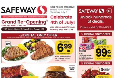 Safeway (DE) Weekly Ad Flyer Specials June 30 to July 6, 2023