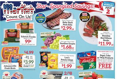 Martin’s (IN, MI) Weekly Ad Flyer Specials July 2 to July 8, 2023