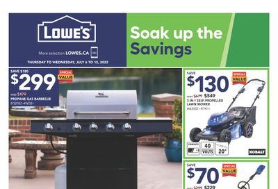 Lowe's (ON) Flyer July 6 to 12