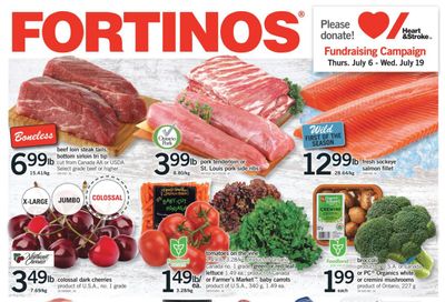 Fortinos Flyer July 6 to 12