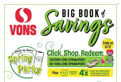 Vons (CA) Weekly Ad Flyer Specials June 7 to July 4, 2023