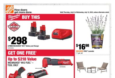 Home Depot (QC) Flyer July 6 to 12