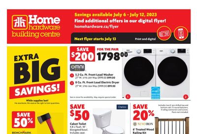 Home Hardware Building Centre (ON) Flyer July 6 to 12