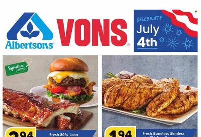 Vons (CA) Weekly Ad Flyer Specials June 28 to July 4, 2023