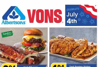 Vons (CA) Weekly Ad Flyer Specials June 28 to July 4, 2023