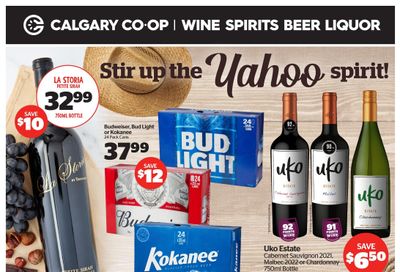 Calgary Co-op Liquor Flyer July 6 to 12