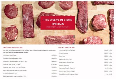 Denninger's Weekly Specials July 5 to 11