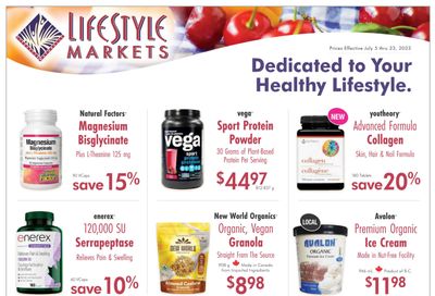 Lifestyle Markets Flyer July 5 to 23