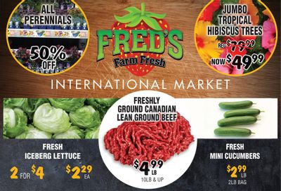 Fred's Farm Fresh Flyer July 5 to 11