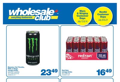 Wholesale Club (West) Flyer July 6 to 26