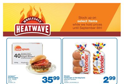 Wholesale Club (ON) Heatwave Flyer July 6 to September 6