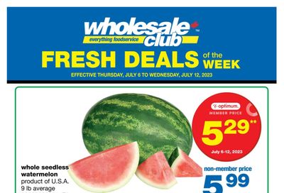 Wholesale Club (ON) Fresh Deals of the Week Flyer July 6 to 12