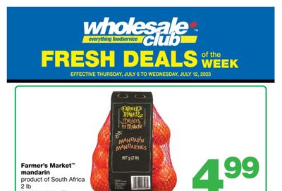 Wholesale Club (Atlantic) Fresh Deals of the Week Flyer July 6 to 12