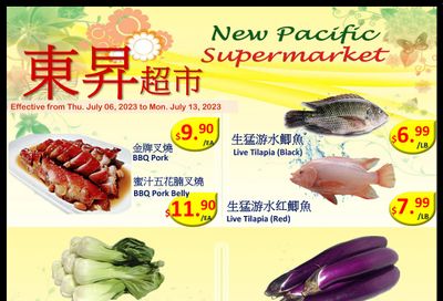 New Pacific Supermarket Flyer July 6 to 12
