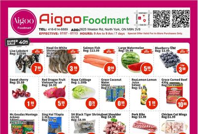 Aigoo Foodmart Flyer July 6 to 12