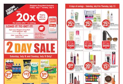 Shoppers Drug Mart (ON) Flyer July 8 to 13