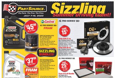 PartSource Flyer July 7 to 19