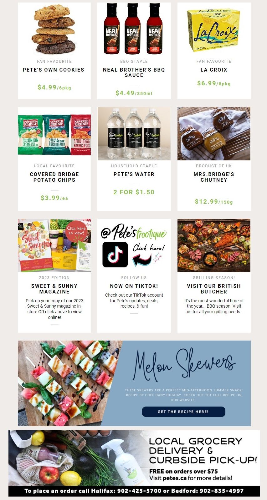 Pete's Fine Foods Flyer July 6 to 12