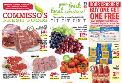 Commisso's Fresh Foods Flyer July 7 to 13