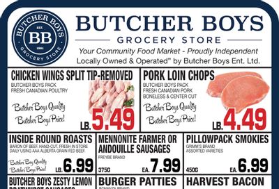 Butcher Boys Grocery Store Flyer July 5 to 13