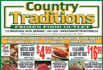 Country Traditions Flyer July 6 to 13