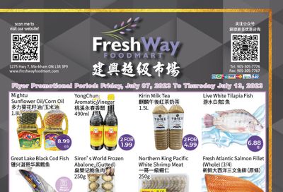 FreshWay Foodmart Flyer July 7 to 13