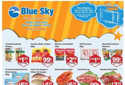 Blue Sky Supermarket (North York) Flyer September 6 to 12