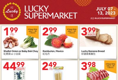 Lucky Supermarket (Edmonton) Flyer July 7 to 13