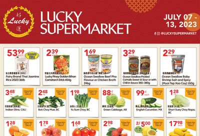 Lucky Supermarket (Calgary) Flyer July 7 to 13