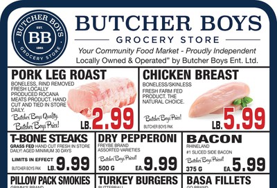 Butcher Boys Grocery Store Flyer May 8 to 18