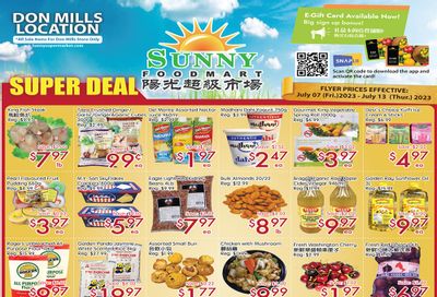 Sunny Foodmart (Don Mills) Flyer July 7 to 13