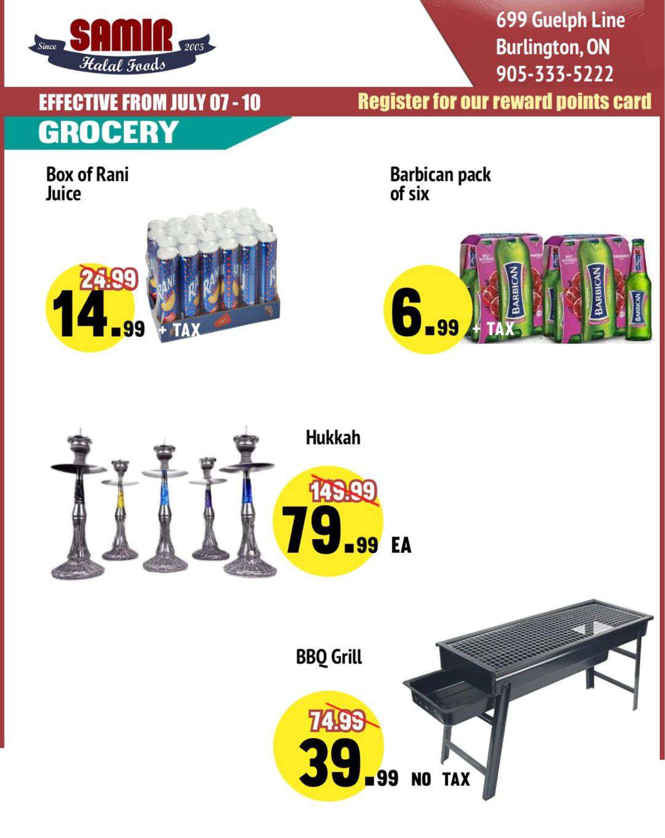 Samir Supermarket Flyer July 7 to 10