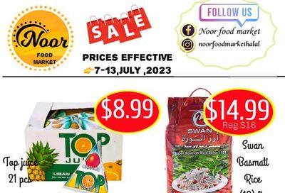 Noor Food Market Flyer July 7 to 13
