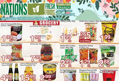 Nations Fresh Foods (Hamilton) Flyer July 7 to 13