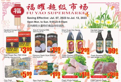 Fu Yao Supermarket Flyer July 7 to 13