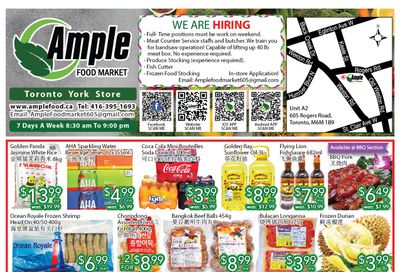 Ample Food Market (North York) Flyer July 7 to 13