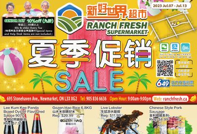Ranch Fresh Supermarket Flyer July 7 to 13