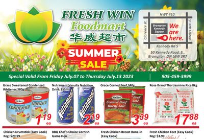 Fresh Win Foodmart Flyer July 7 to 13