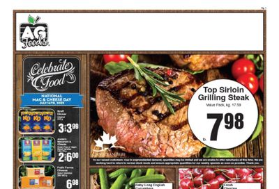 AG Foods Flyer July 7 to 13