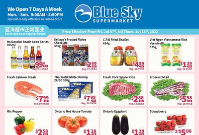Blue Sky Supermarket (North York) Flyer July 7 to 13