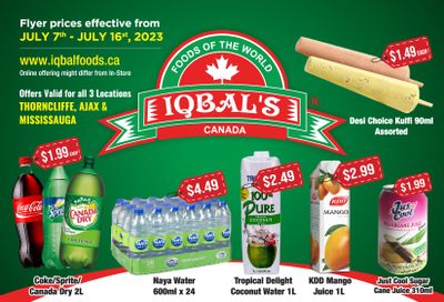 Iqbal Foods Flyer July 7 to 16