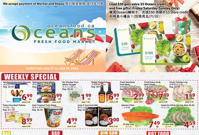 Oceans Fresh Food Market (Mississauga) Flyer July 7 to 13