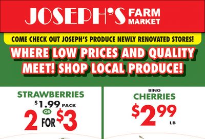 Joseph's Farm Market Flyer July 8 to 12