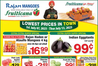 Fruiticana (Calgary) Flyer July 7 to 13