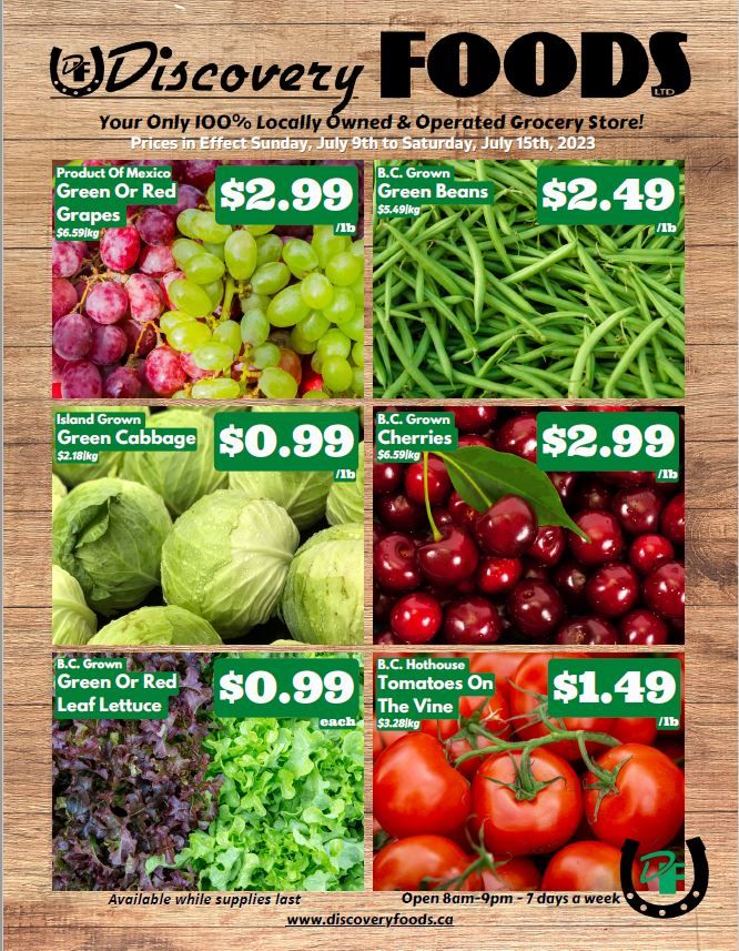 Discovery Foods Flyer July 9 to 15