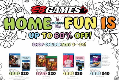 EB Games Flyer May 8 to 14