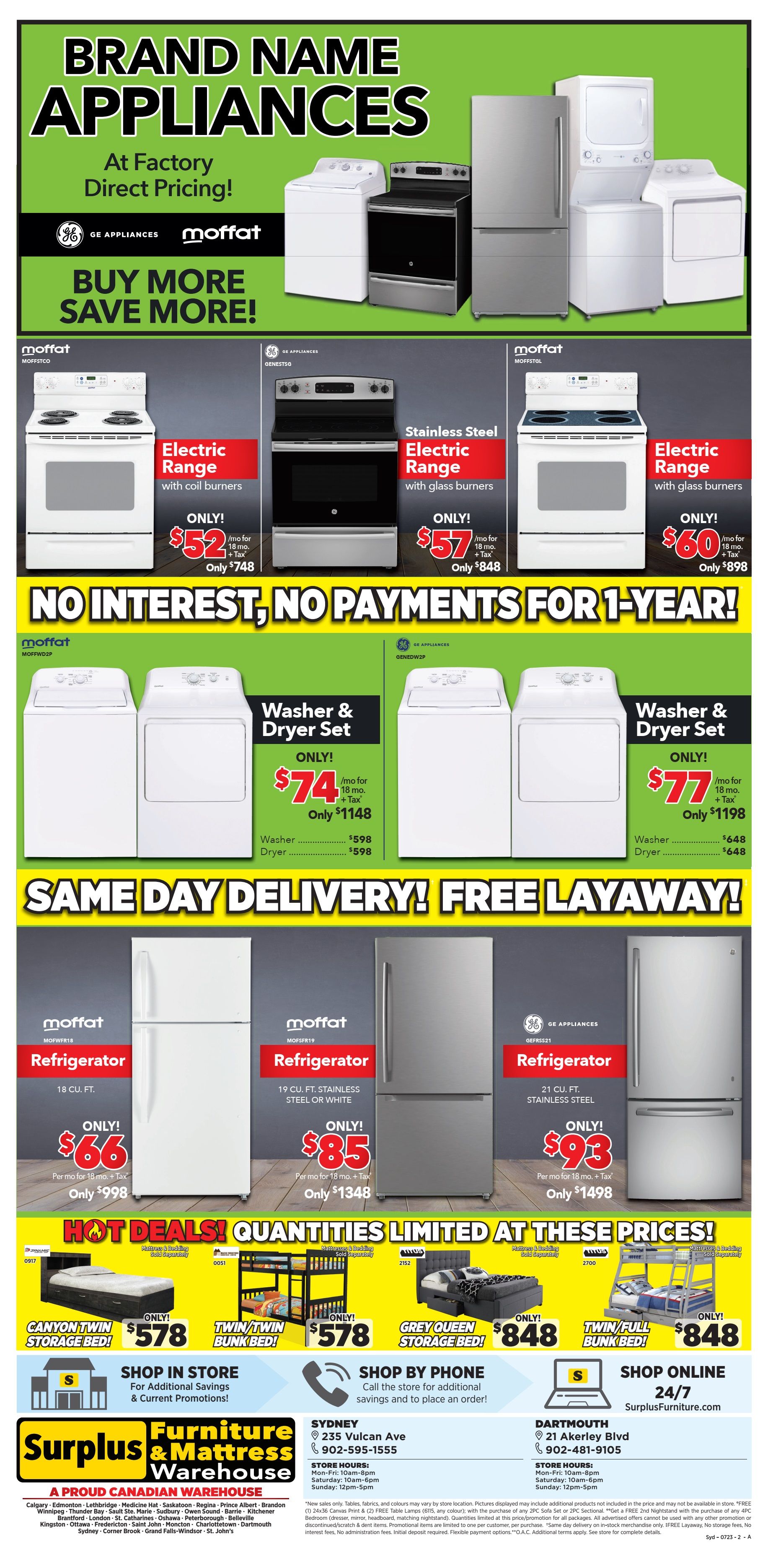Surplus Furniture & Mattress Warehouse (Sydney) Flyer July 10 to 30