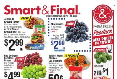 Smart & Final (CA) Weekly Ad Flyer Specials July 5 to July 11, 2023